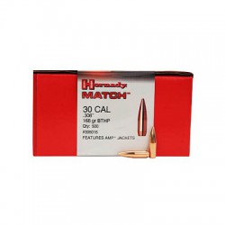 Hornady Match BTHP 7,62mm 168grs